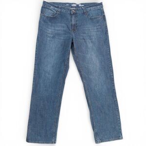 Urban Pipeline Mate Flex Men’s Jeans Sz 36 Blue Relaxed Straight Stretch Denim